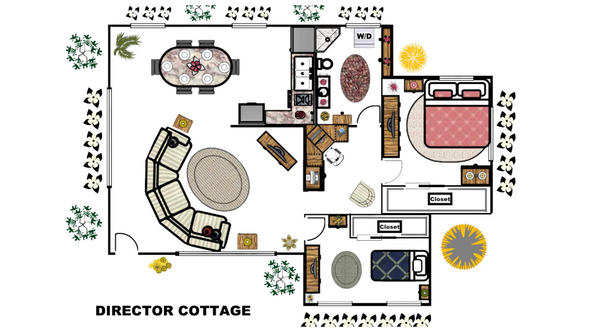 Director's Cottage Floorplan